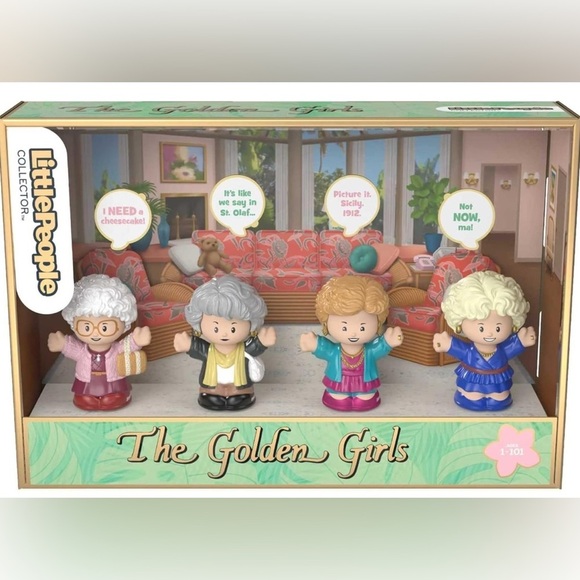 Fisher-Price Little People Golden Girls Collector Set (New In Box) 2021 - Picture 1 of 7